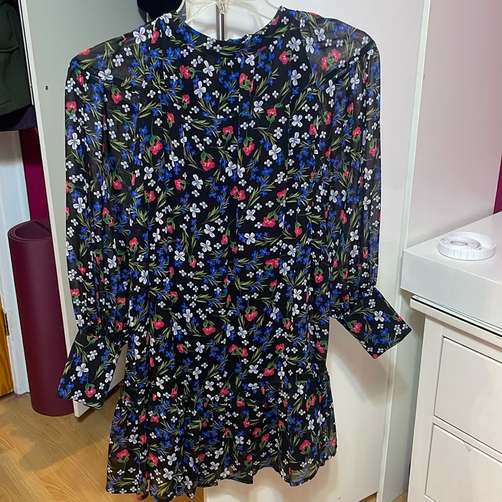 Calvin Kline floral dress.